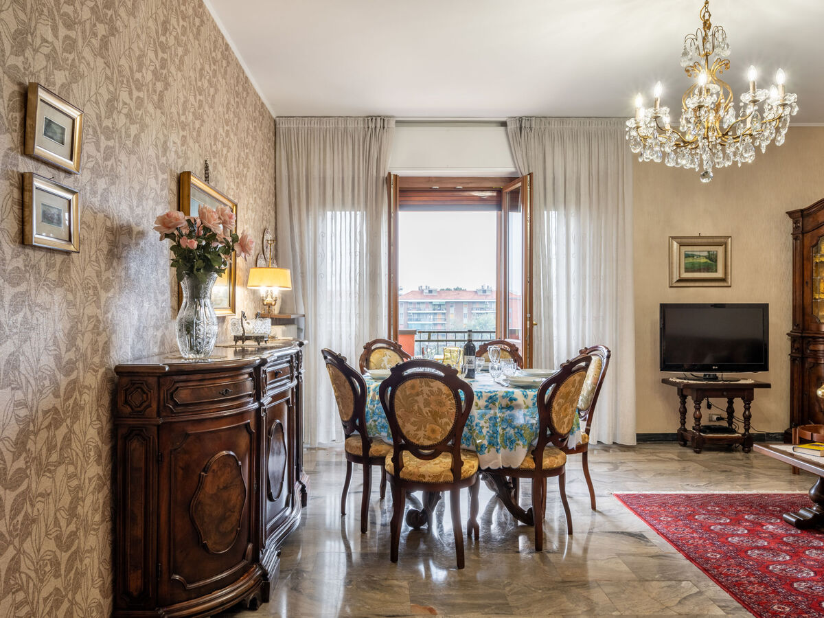 Appartement 135 m² à Milan, balcons est et ouest, vue jardin - Photo 7