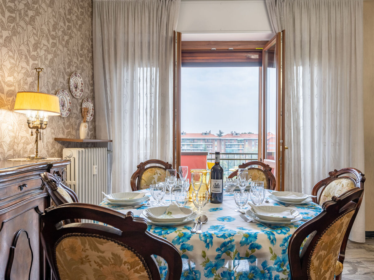 Appartement 135 m² à Milan, balcons est et ouest, vue jardin - Photo 8