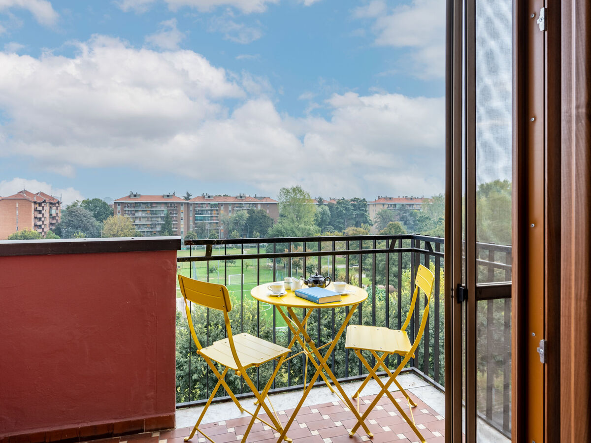 Appartement 135 m² à Milan, balcons est et ouest, vue jardin - Photo 10