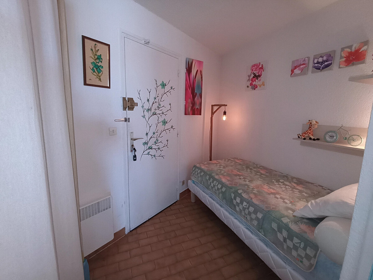Studio cabine climatisé face plage, parking privé à Sète - Photo 3