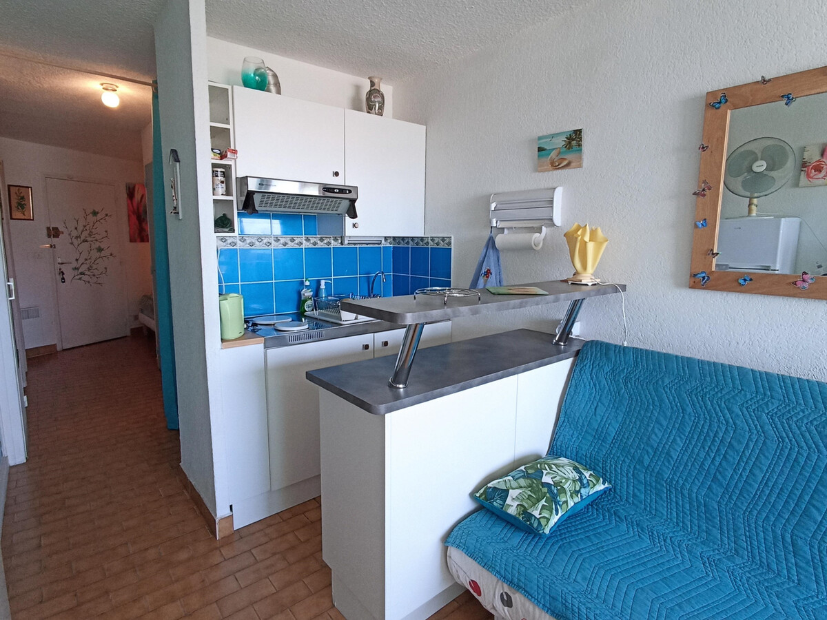 Studio cabine climatisé face plage, parking privé à Sète - Photo 5