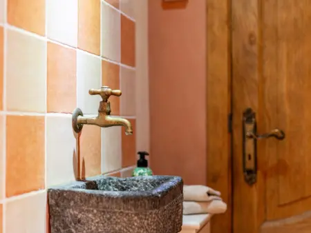 Au Ballon : maison ardennaise avec spa nordique et sauna IR à Manhay : photo 13