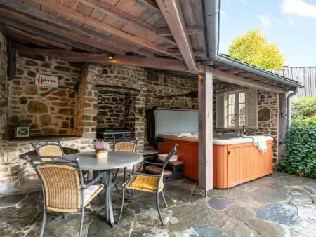 Au Ballon : maison ardennaise avec spa nordique et sauna IR à Manhay : photo 22