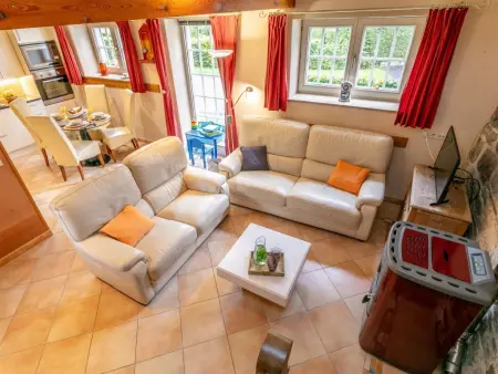 Au Ballon : maison ardennaise avec spa nordique et sauna IR à Manhay : photo 24