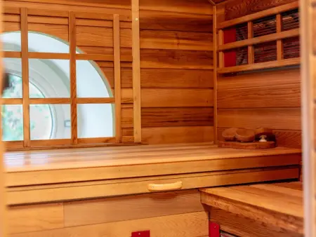 Au Ballon : maison ardennaise avec spa nordique et sauna IR à Manhay : photo 37