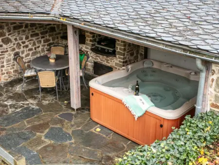 Au Ballon : maison ardennaise avec spa nordique et sauna IR à Manhay : photo 40