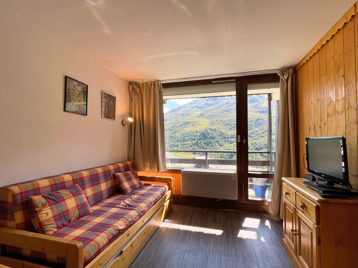 Studio 4 pers. Les Menuires, rénové 2018, balcon vue montagne - Photo 2