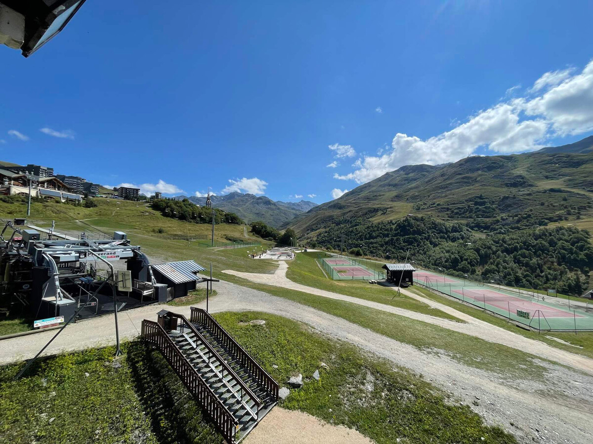 Studio 4 pers. Les Menuires, rénové 2018, balcon vue montagne - Photo 12