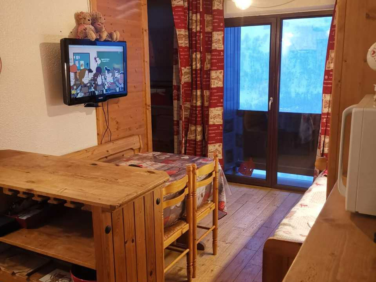 Studio cabine 4 pers aux pieds des pistes aux Menuires - Photo 1
