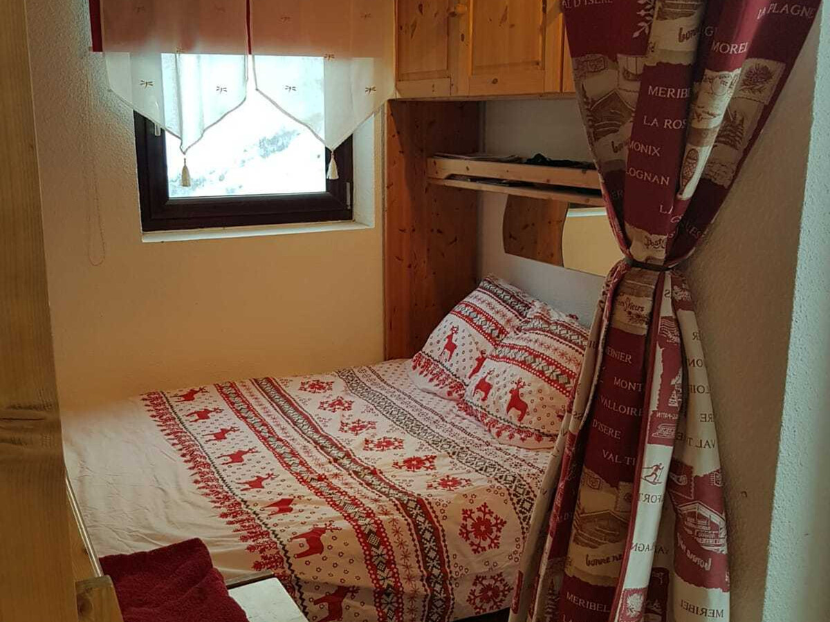 Studio cabine 4 pers aux pieds des pistes aux Menuires - Photo 4