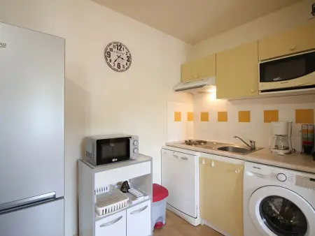 Appart T2 centre La Bourboule, 4 pers., vue et ascenseur : photo 5