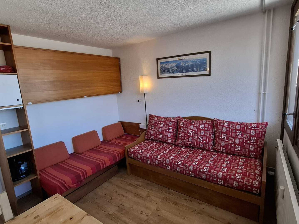 Studio 16m² balcon vue Mont Blanc à Plagne Centre - Photo 3