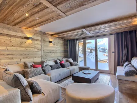 Location chalet à Plagne Soleil, Chalet dexception rénové, sauna et prestations luxe