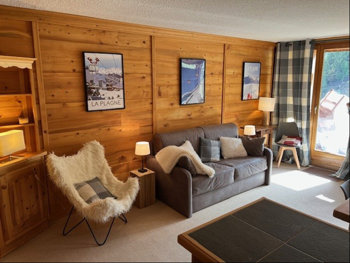 Appartement 3 pièces vue pistes, balcon sud à La Plagne - Photo 9