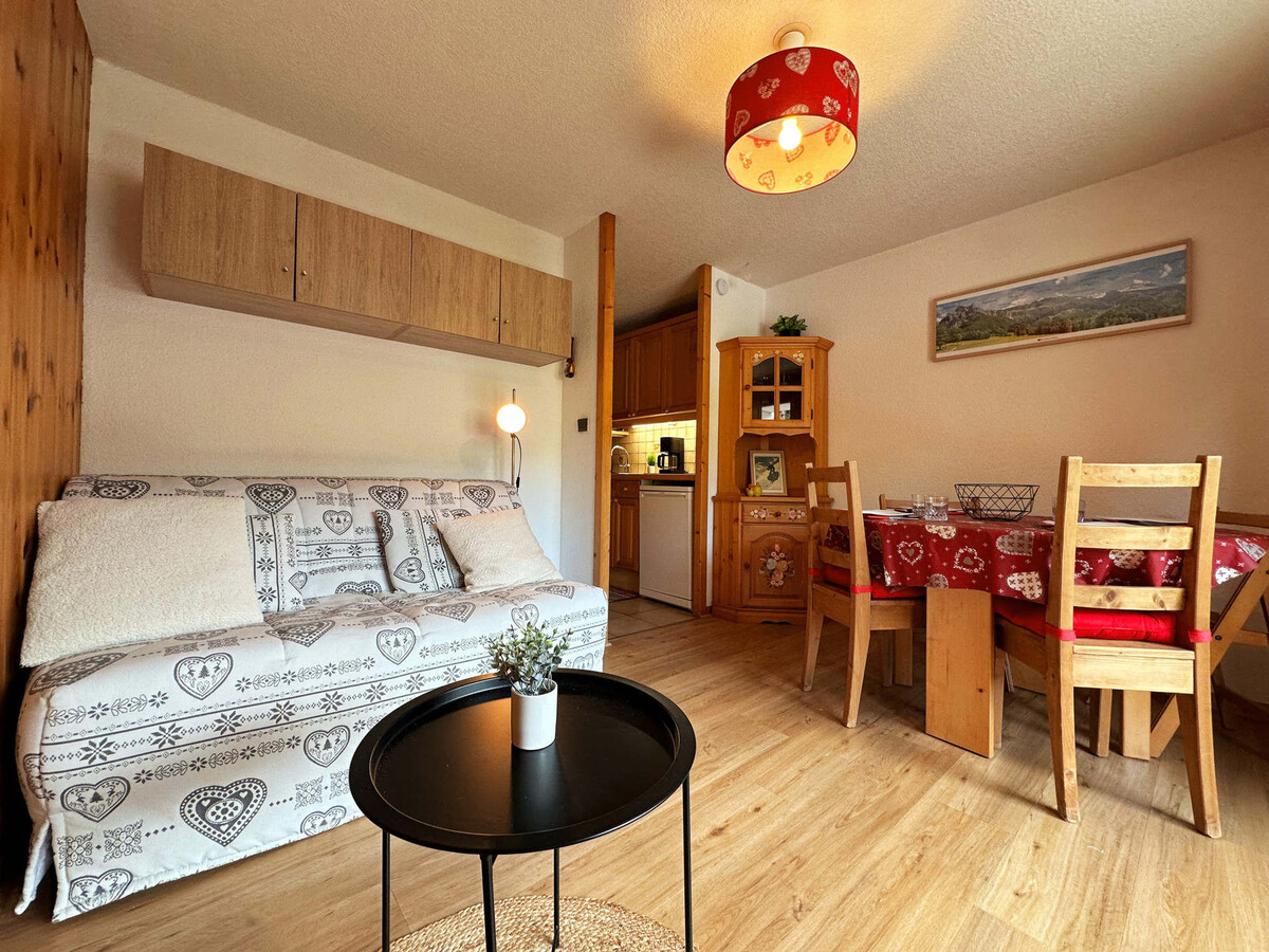Hermine II – Appart 28m² balcon sud, proche télécabine - Photo 1