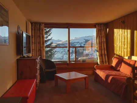 Location appartement à Les Arcs 1600, Confortable 2 pièces pour 7 au pied des remontées aux Arcs 1600
