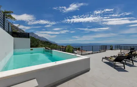 Location maison à Brela, Villa Sky High