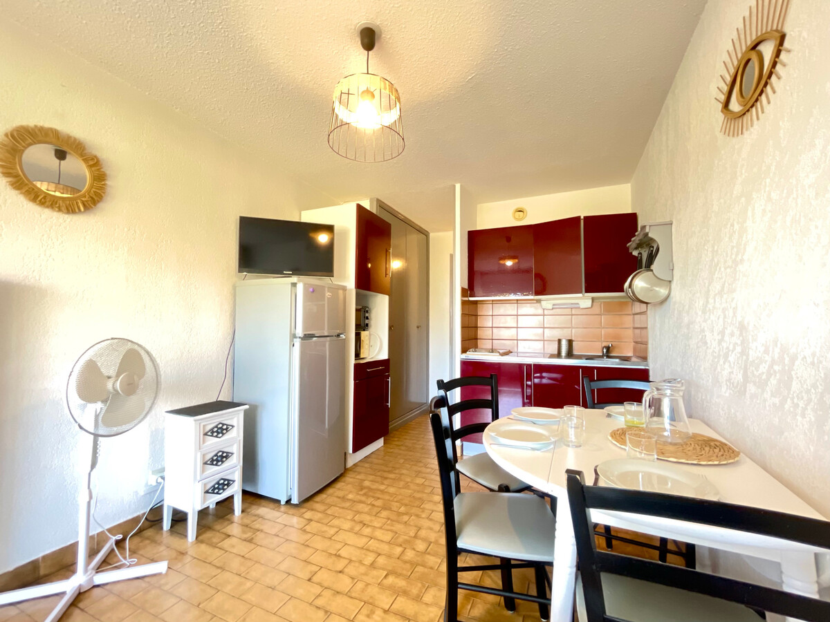 Studio cabine 22m² vue mer, 30m de la plage à Sète - Photo 2
