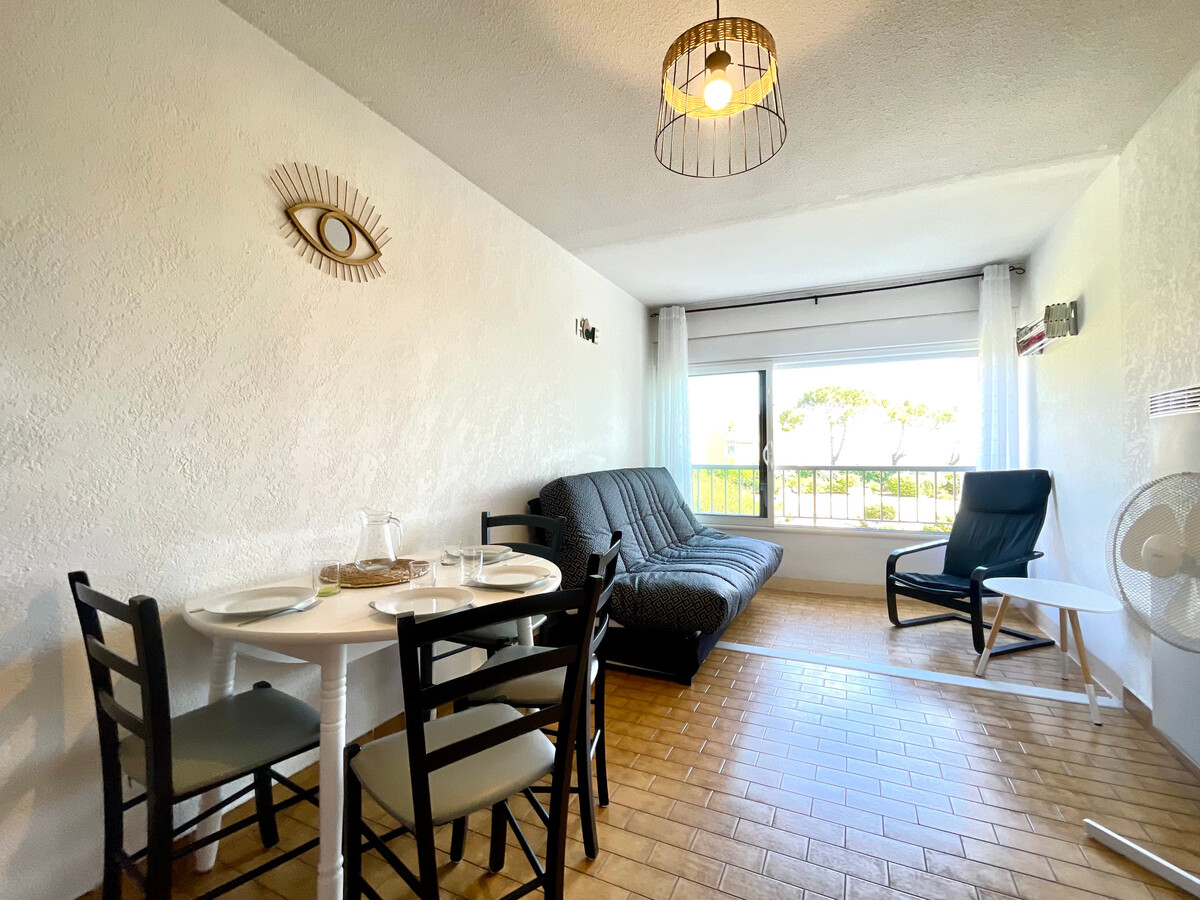 Studio cabine 22m² vue mer, 30m de la plage à Sète - Photo 9