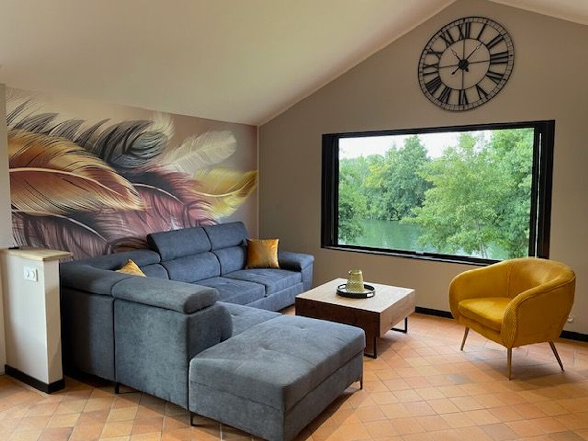 Chalet 6 pers. avec terrasse vue rivière à La Flèche - Photo 1