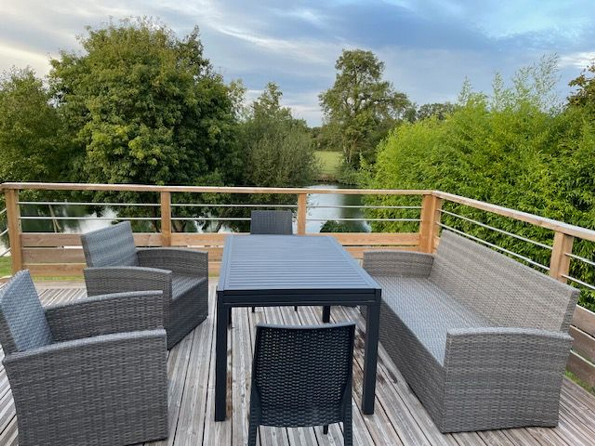 Chalet 6 pers. avec terrasse vue rivière à La Flèche - Photo 6