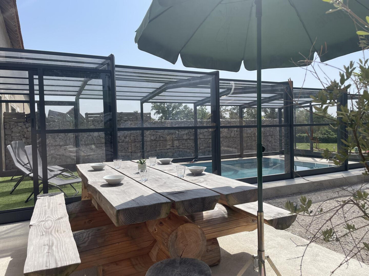 Gîte rénové piscine chauffée et spa à Couzon - Photo 20