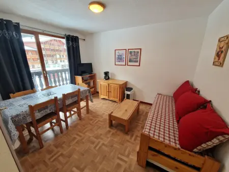 Location appartement à Valfréjus, Valfréjus: 2 pièces + cabine, centre station, 4/6 pers