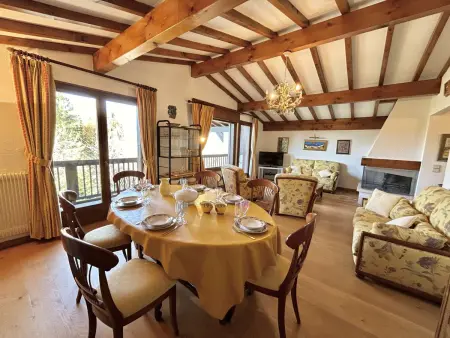 2 pièces 4 couchages Megève, 400m remontées, balcon : photo 2