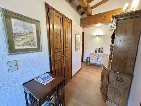 2 pièces 4 couchages Megève, 400m remontées, balcon : photo 9