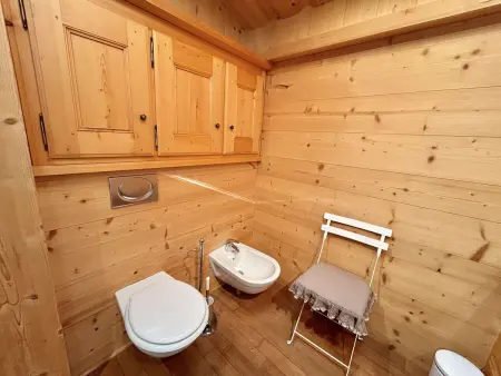2 pièces 4 couchages Megève, 400m remontées, balcon : photo 12