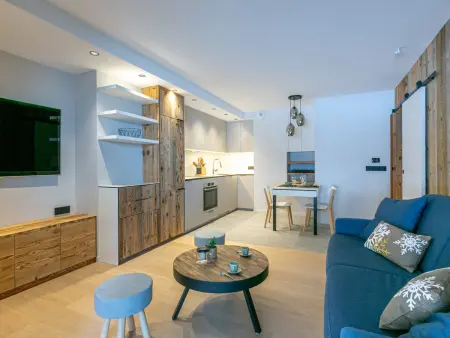 Location appartement à Val d'Isère, Cocon intime avec WiFi, garage, et accès direct aux pistes dans résidence neuve à Val dIsère