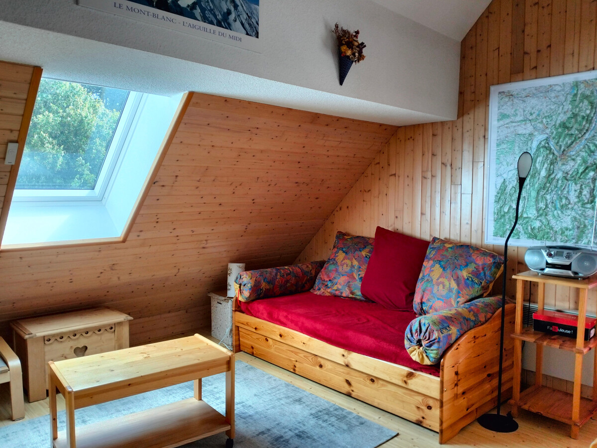 T2 avec mezzanine et balcon sud à Villard-de-Lans - Photo 2