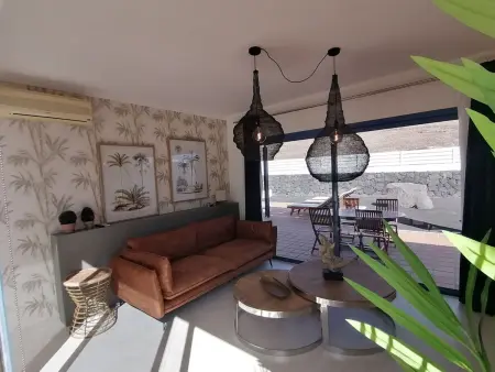 Villa A30 Guájara à Playa Blanca, vue mer et piscine : photo 2