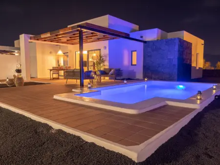 Villa A30 Guájara à Playa Blanca, vue mer et piscine : photo 4