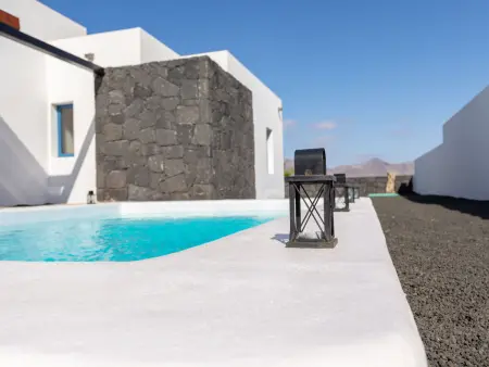 Villa A30 Guájara à Playa Blanca, vue mer et piscine : photo 6