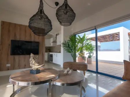 Villa A30 Guájara à Playa Blanca, vue mer et piscine : photo 10