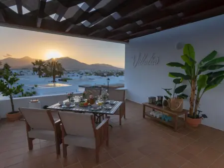 Villa A30 Guájara à Playa Blanca, vue mer et piscine : photo 14