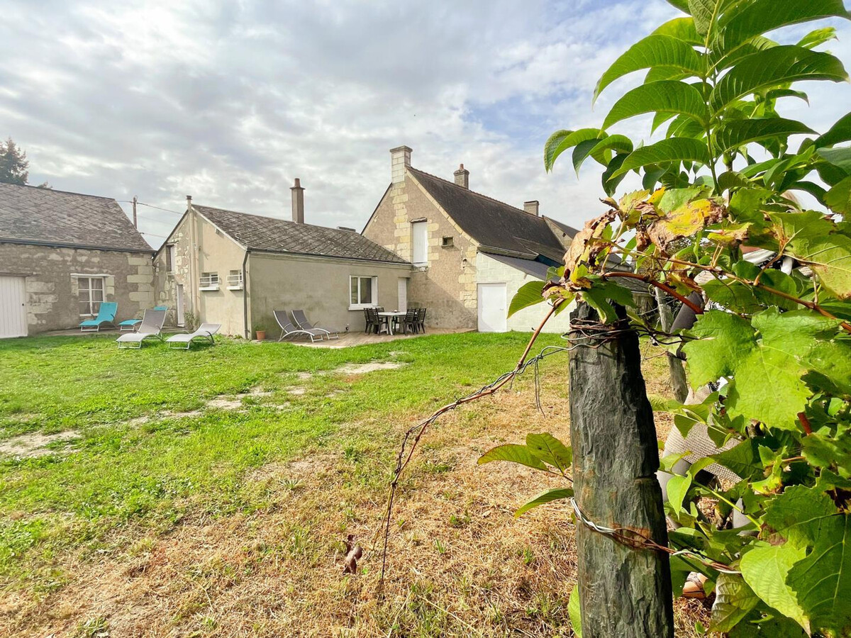 Gîte en Tuffeau rénové, 6 pers., jardin 2500 m² - Photo 9