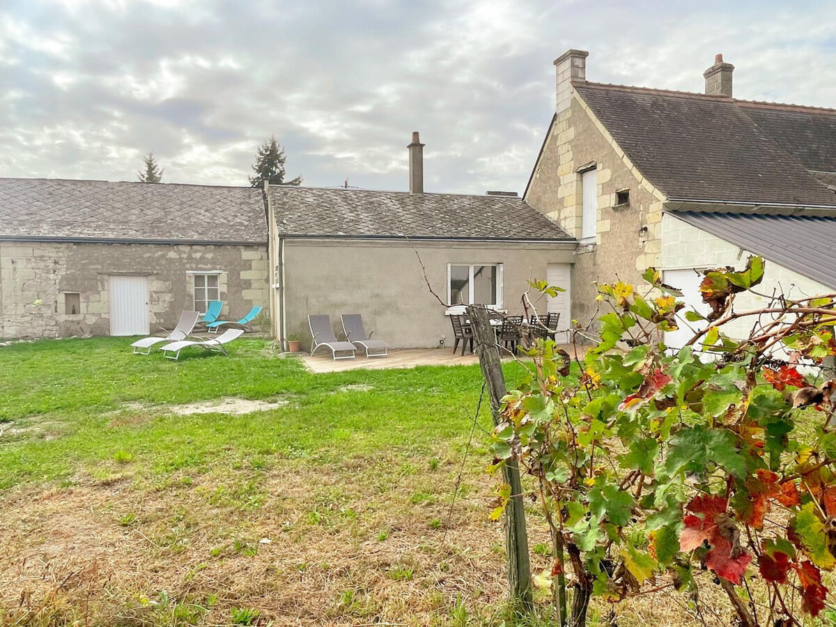 Gîte en Tuffeau rénové, 6 pers., jardin 2500 m² - Photo 10