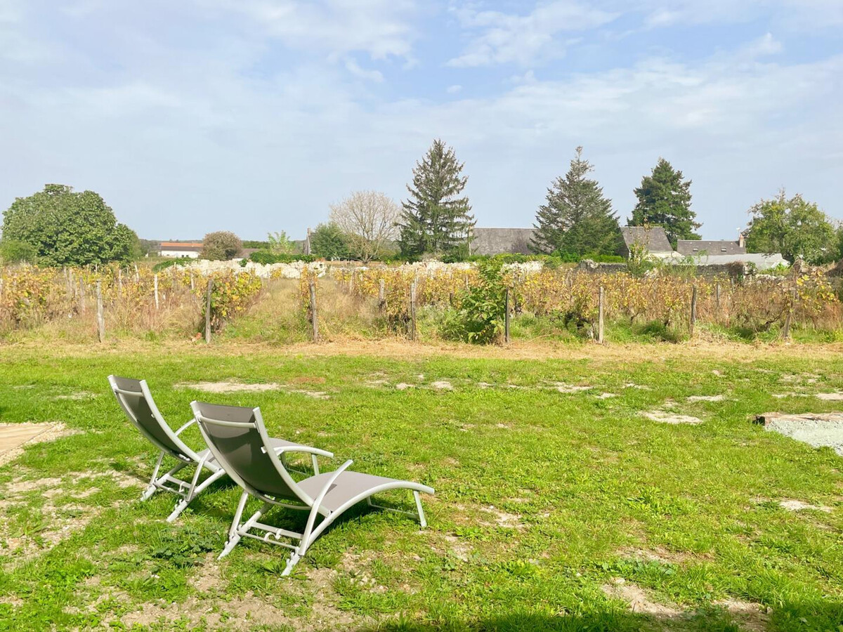 Gîte en Tuffeau rénové, 6 pers., jardin 2500 m² - Photo 12