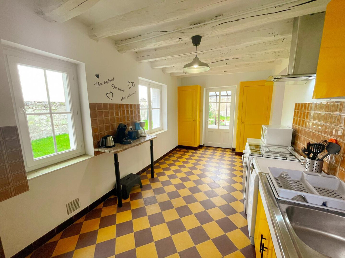 Gîte en Tuffeau rénové, 6 pers., jardin 2500 m² - Photo 16
