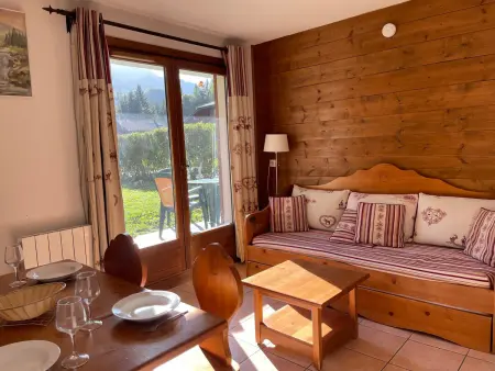 Location appartement à Samoëns, Appartement calme à Samoëns avec terrasse