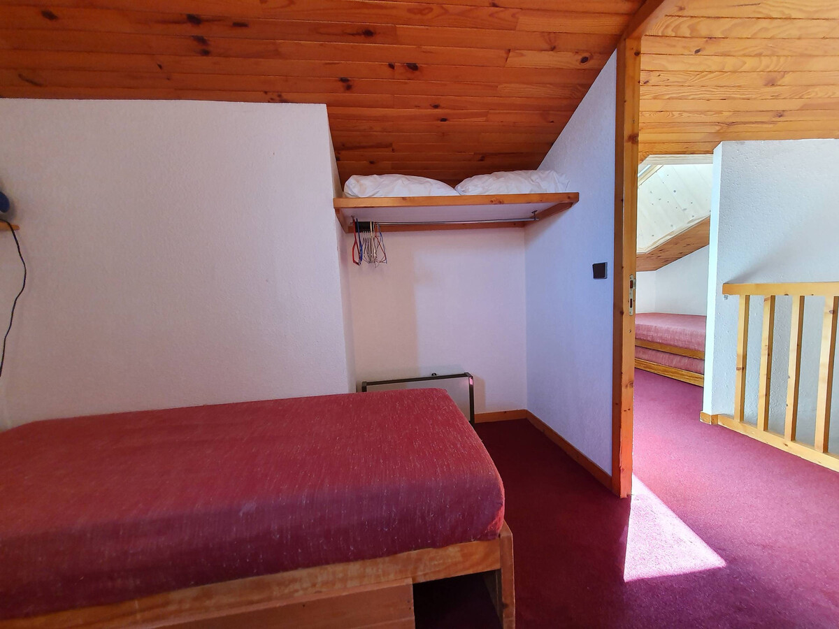 Duplex 6 pers aux Coches, balcon sud-ouest, pied des pistes - Photo 6