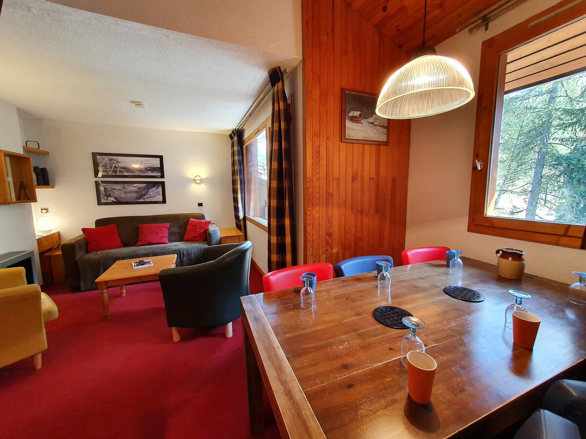 Duplex 6 pers aux Coches, balcon sud-ouest, pied des pistes - Photo 8