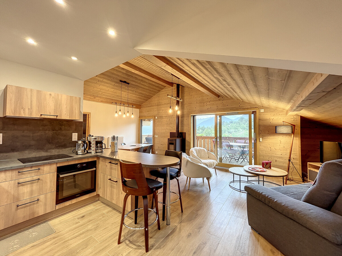 Appartement 120m² Vue Mont Blanc, 3 chambres, parking - Photo 3