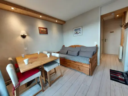 Location appartement à La Plagne Tarentaise, Charmant 2P 4 pers, quartier central, proche commodités et pistes