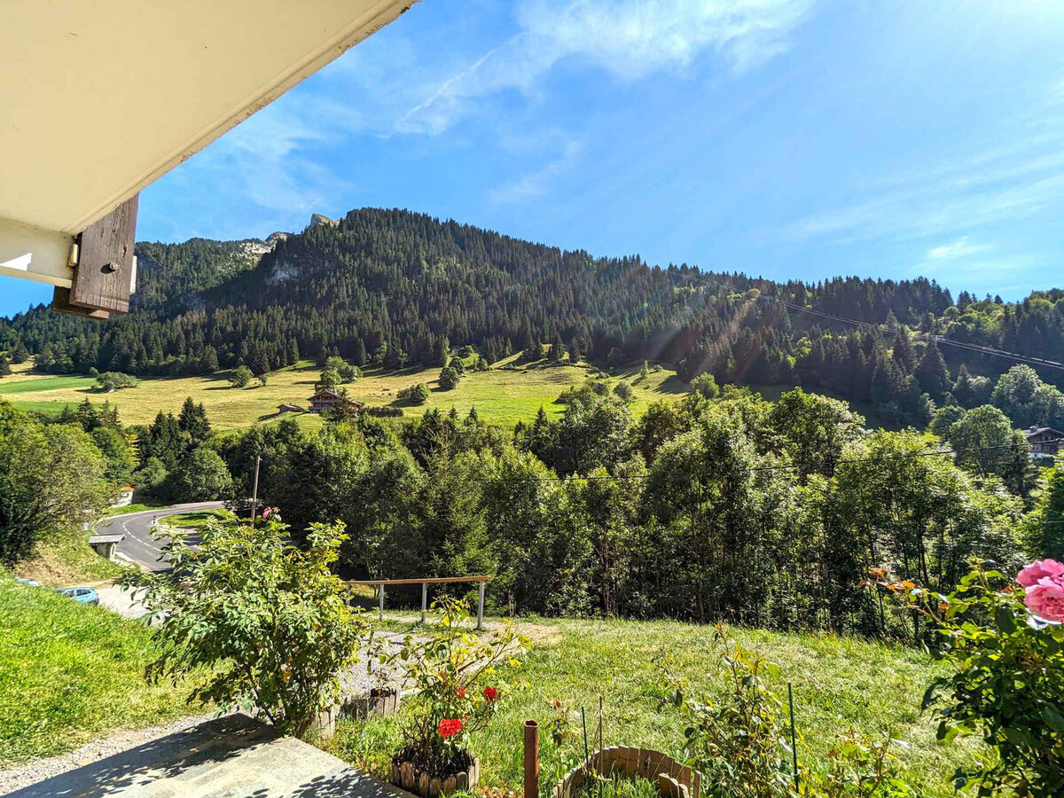 Appartement 6 pers, terrasse sud-ouest, parking à La Clusaz - Photo 12
