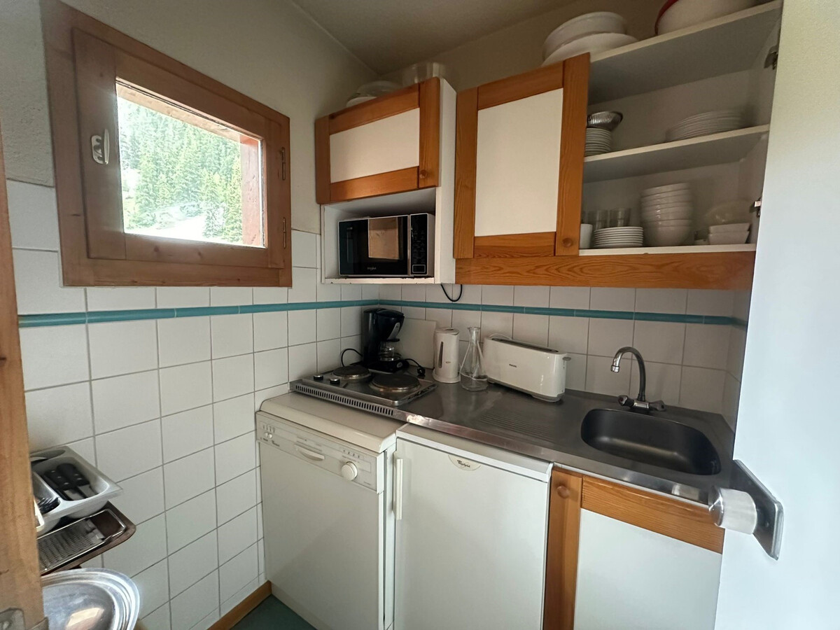 Studio 22m² ski-in/ski-out, 4 pers., balcon - Photo 2