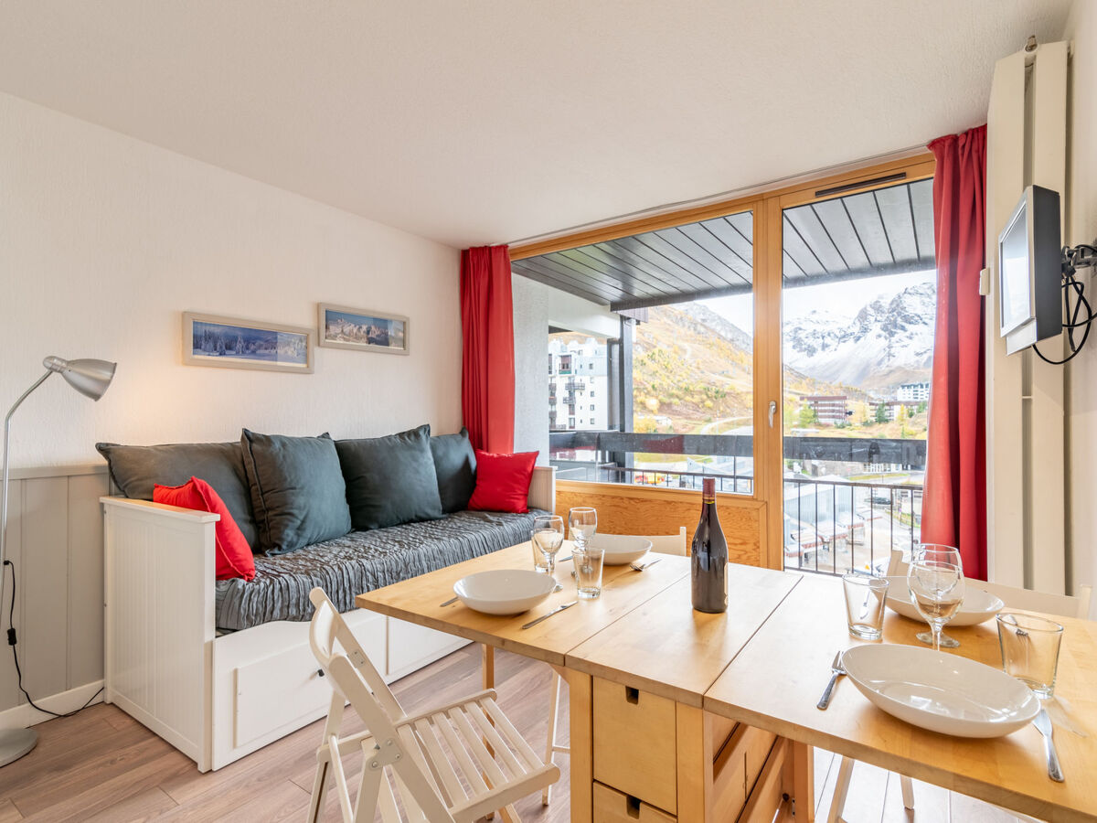 Studio 25m² Tignes, balcon sud, 200m des pistes - Photo 2