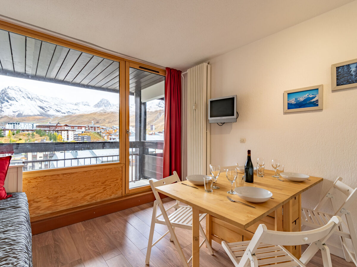 Studio 25m² Tignes, balcon sud, 200m des pistes - Photo 8